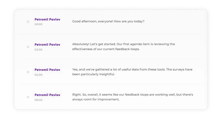 Enhanced search interface showing highlighted results and navigation